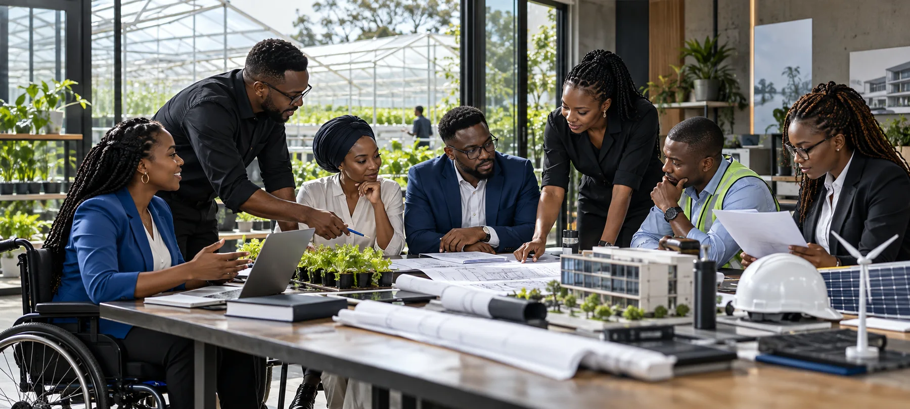 BeCorp professionals collaborating across agriculture, real estate, energy and professional services